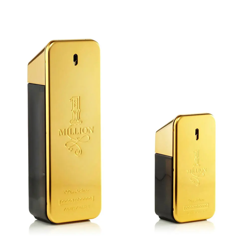 Luxuoso Dourado One Million Yazio Spray 30 ml 50 ml 100 ml Frasco Para Perfumes De Vidro For Men