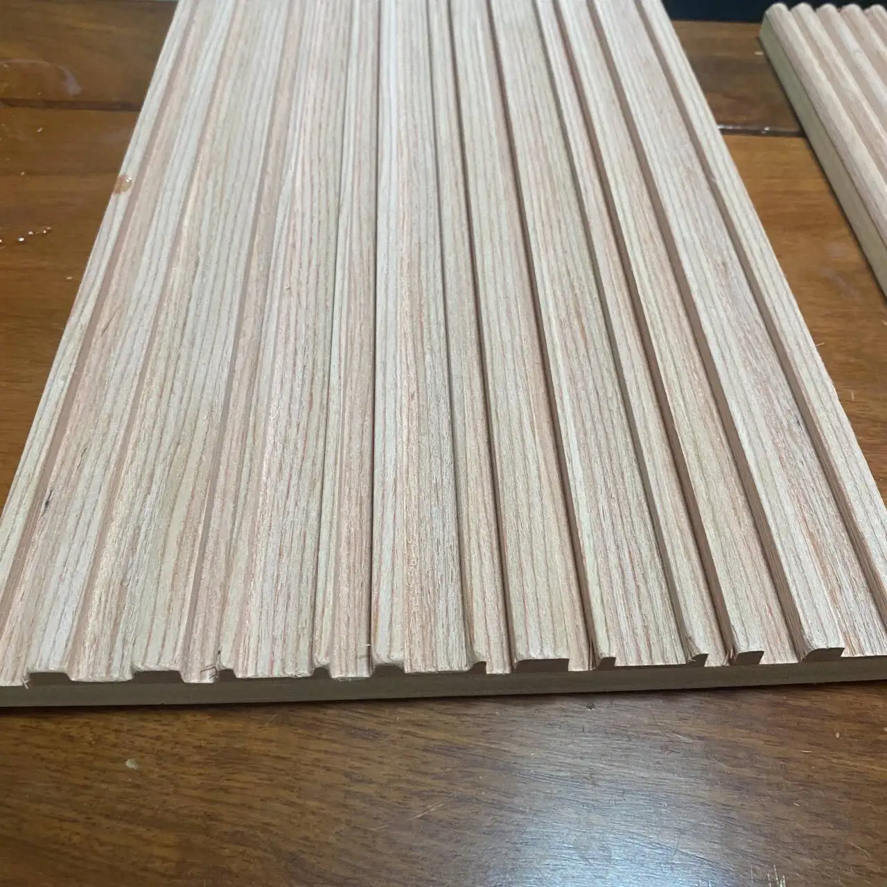 High quality wood fluted panel decorative wood panels for walls indoor