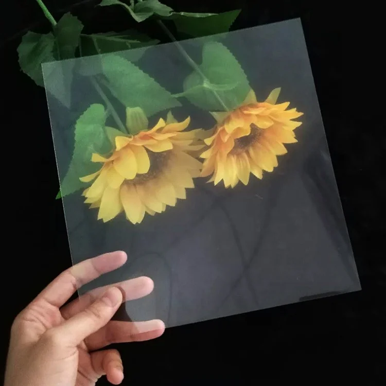 OEM solid transparent PE sheet Eco-friendly PET polyethylene terephthalate sheet