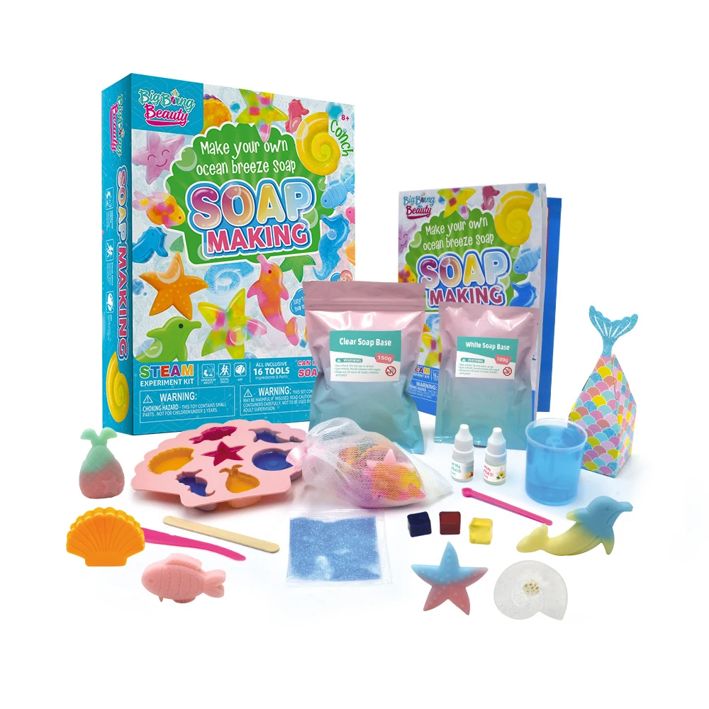 Hot sell Soap Making Craft Kit Kids Toy Art and Craft for Kid Girl Age 8-12 Year Old DIY Science Kits for Kids