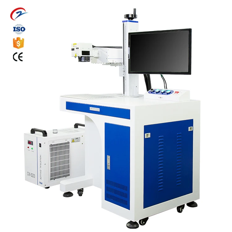 2024 Desktop 3W 5W UV Laser Marking Machine Used For Metal Jewelry Plastic Wood Products