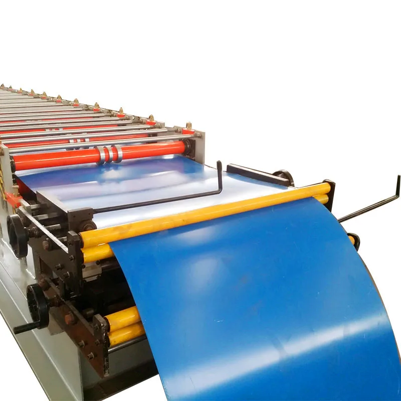 Corrugated roof sheet metal roof profiling machine ibr double metal roof panel forming machine