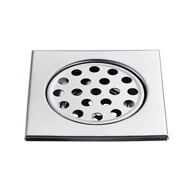 Stainless steel Square Anti Insect Floor Drain Covers Shower Drainage Set