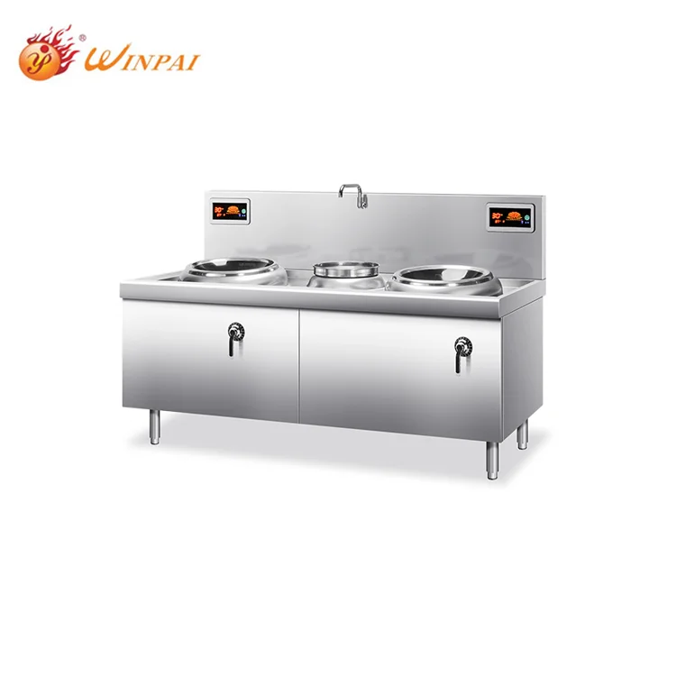 Induction Wok Cooker Commercial Stainless Steel Wok Induction Cooker Industrial Induction Cooker