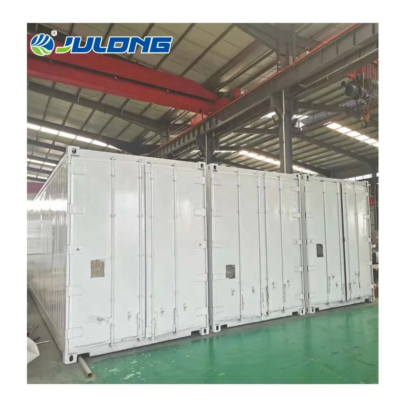 Shipping Container Farm Vertical Farming Equipment Hydroponic Hemp Growing Container Greenhouse With Climate Control System