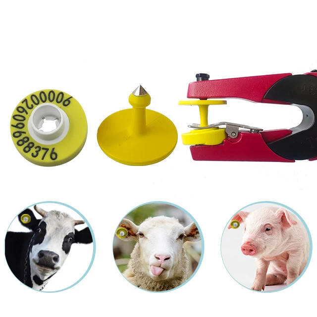 Bluetooth Rfid 134 2 МГц Ушная бирка отслеживание управления рогатого скота Коза Овцы лошади кролика