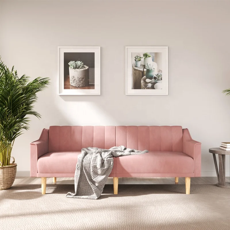 Factory Wholesale Living Room Sofa Come Bed Furniture 2 Seater Lazy Sleeping Couch Sofa Bed Modern