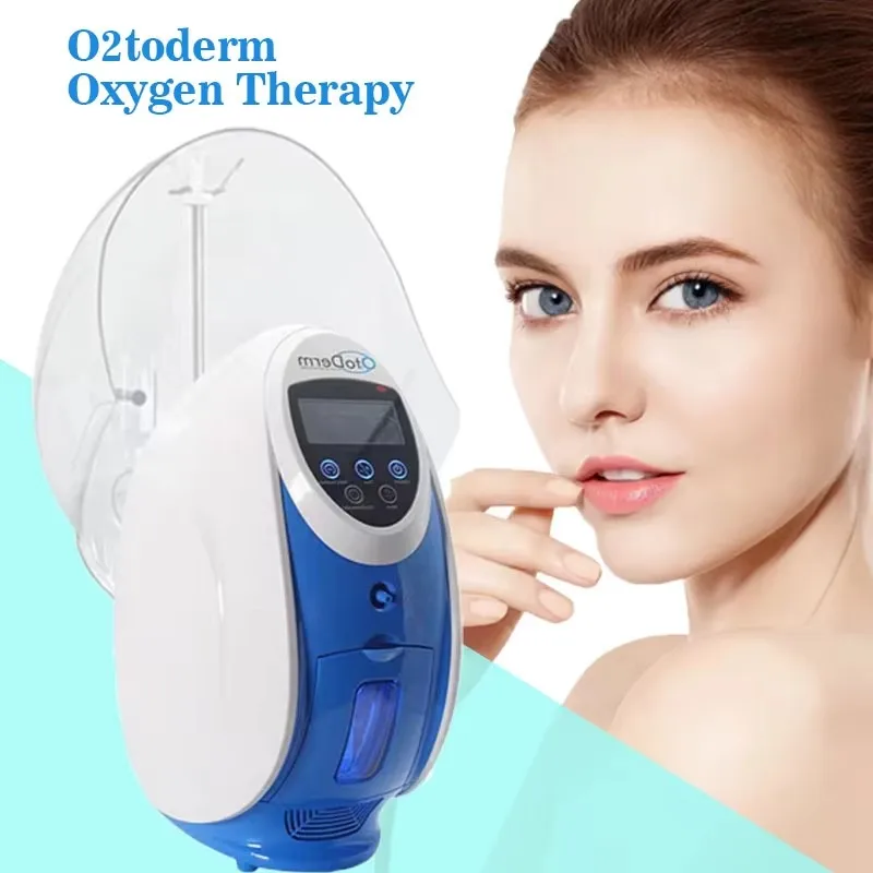 AU-S003 O2toderm Oxygen Therapy Facial Machine Portable Anti-aging Skin Rejuvenation Equipment