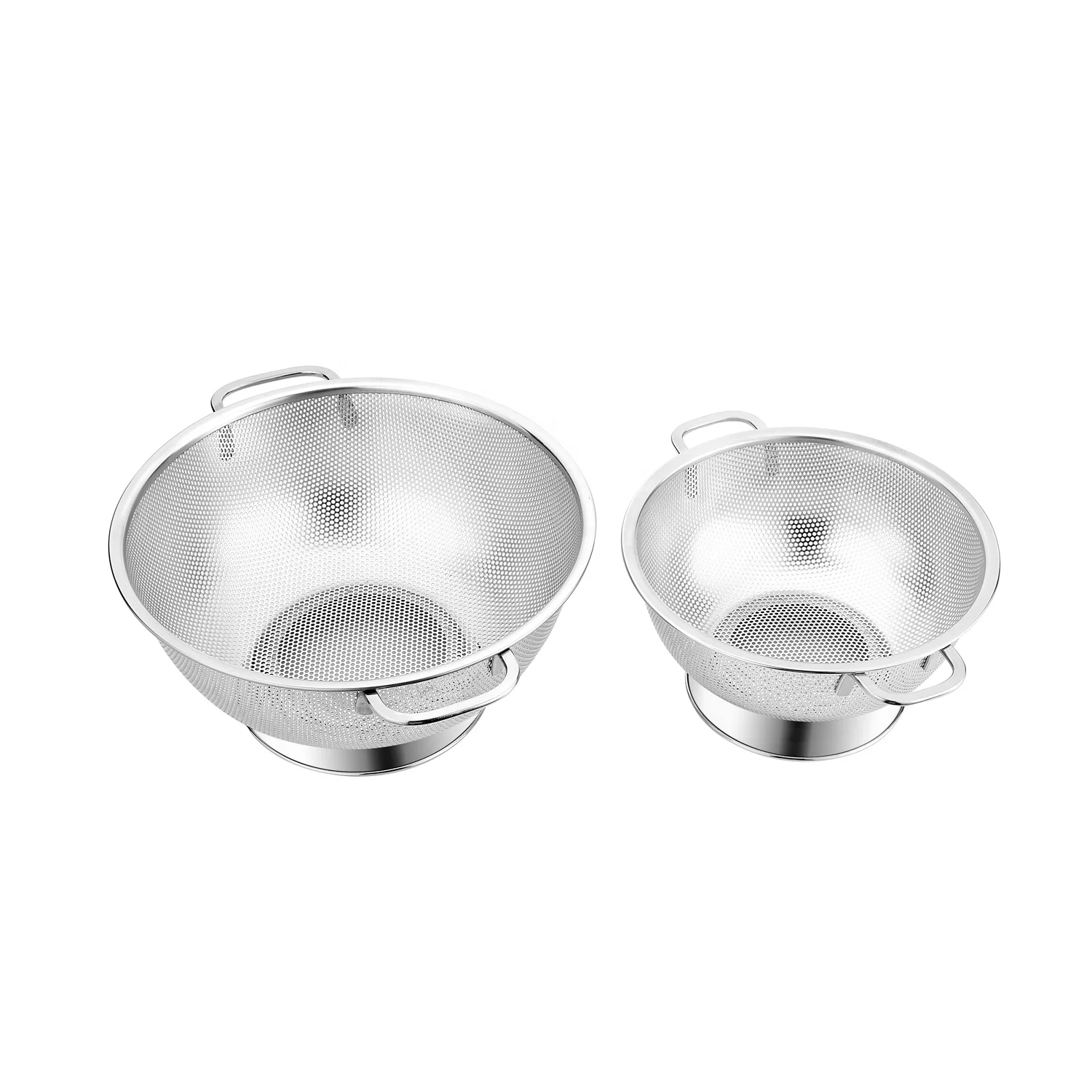  Дуршлаг из нержавеющей стали Inox с ручками и ножками популярный на Amazon