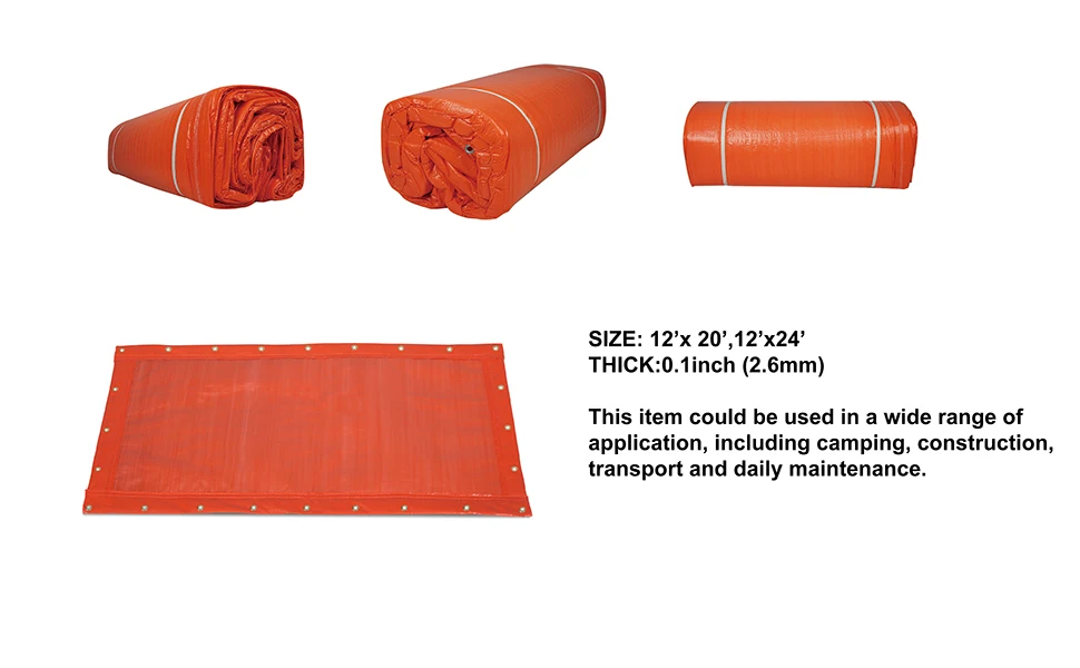 Wholesale Heat-Insulation cement blanket Concrete Curing Insulated Blanket Keepwarm Blanket Tarpaulin