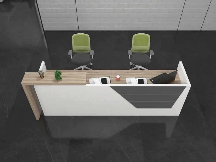 Factory manufacture various front receptionist  desk office modern reception desk reception desks