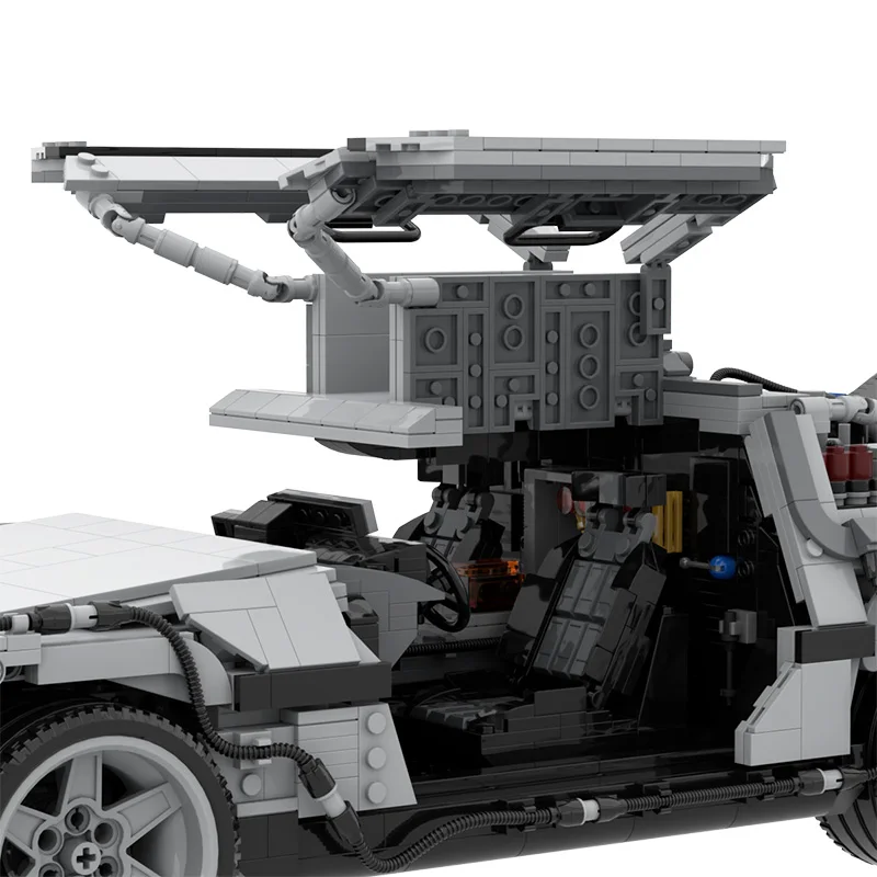 Распродажа строительные блоки Buildmoc Назад в будущее 1985 DeLorean Time Machine игрушки автомобили детские наборы