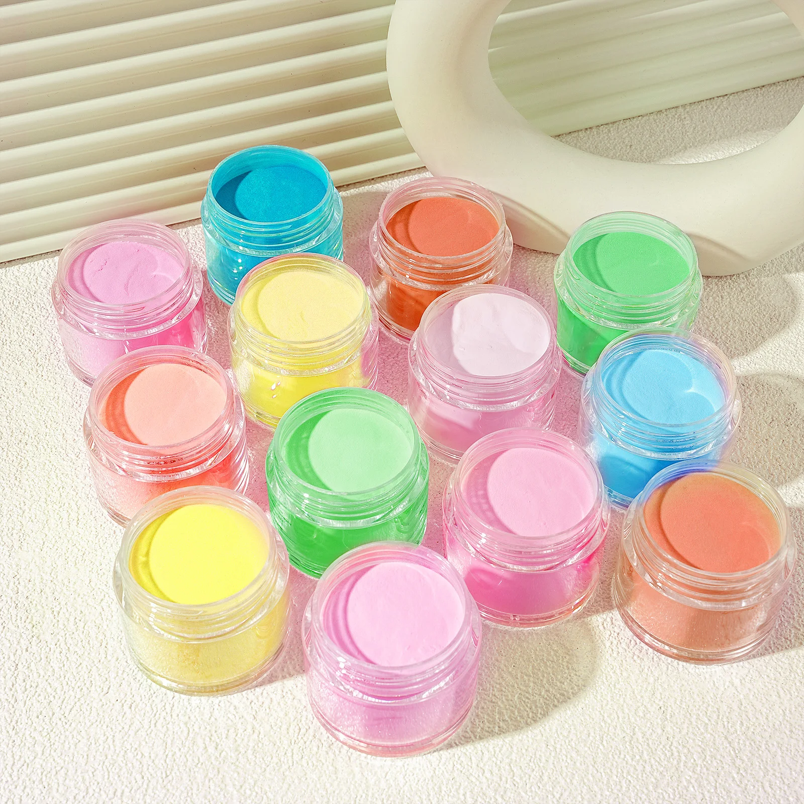 Reasonable Price Acrylic Powder Private Label Macaron Color Spring Gold Lids Nail Supplies Wholesale Acrylic Powder Custom