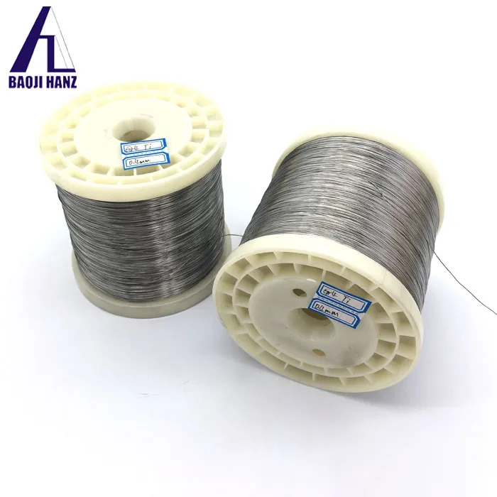  Baoji Hanz supply straight erti-7 titanium weld wire
