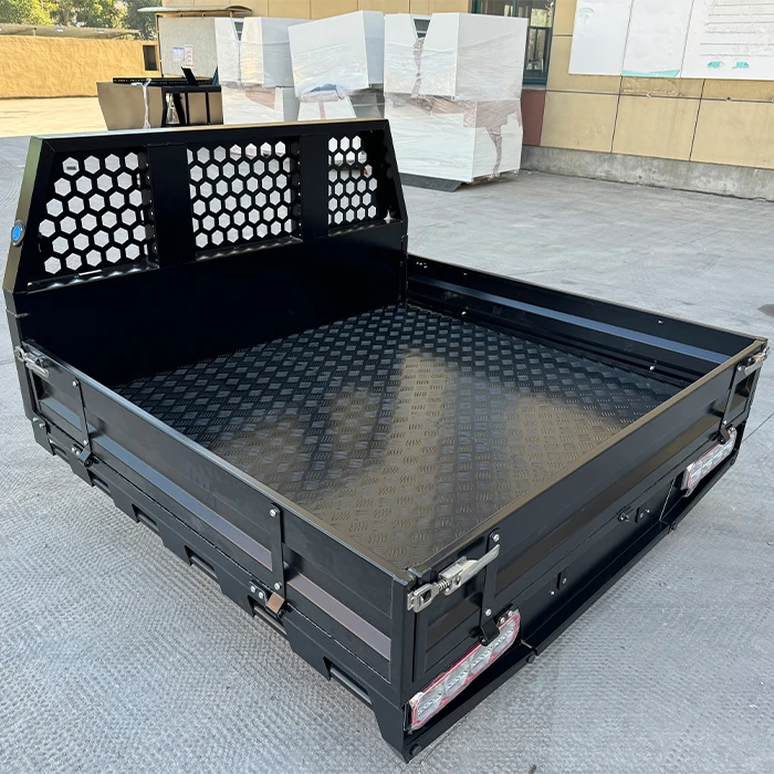 ute tray and canopy toolbox for dual cab