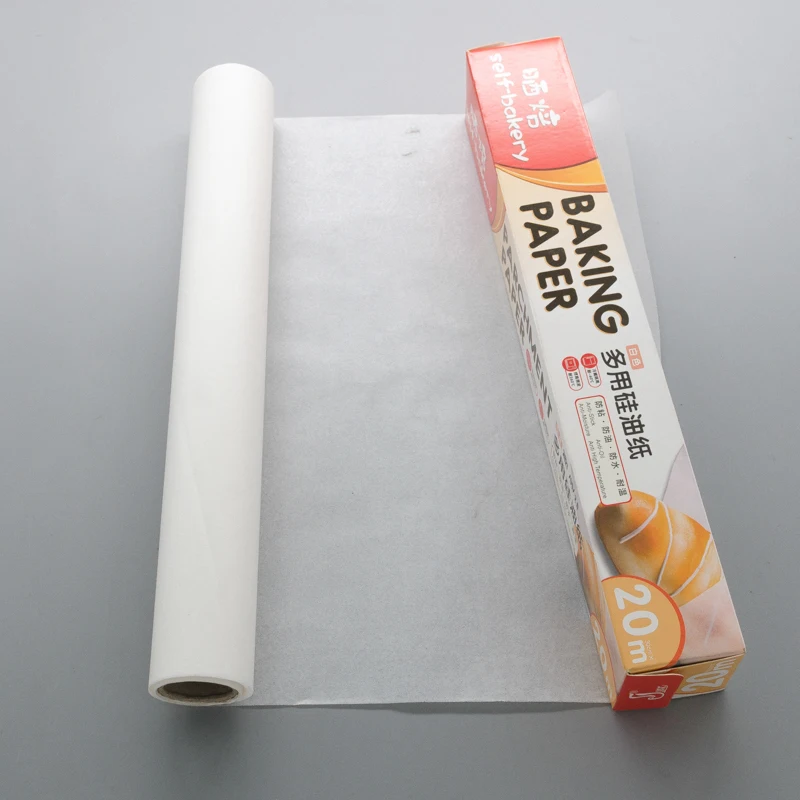 Top quality baking paper roll manufacturer nonstick parchment baking paper roll