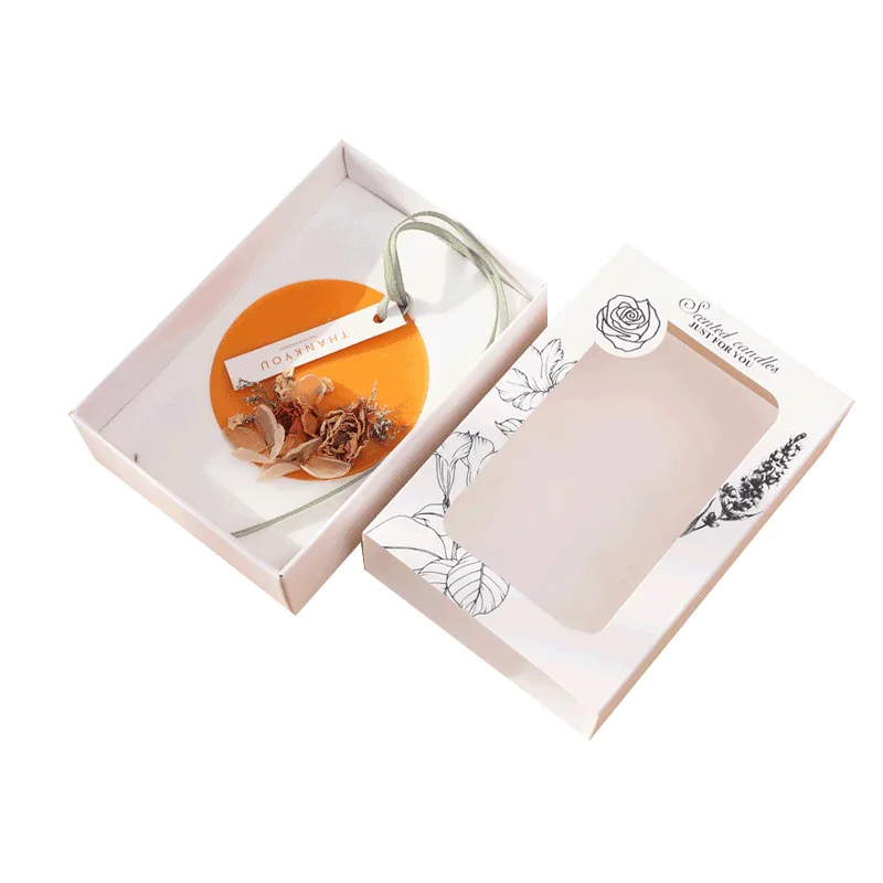 Scented Fragrance Wax Melts & Wax Tablets Customize Soy Wax Solid Candle Tablets Closet Fragrance Pendant Dried Flower