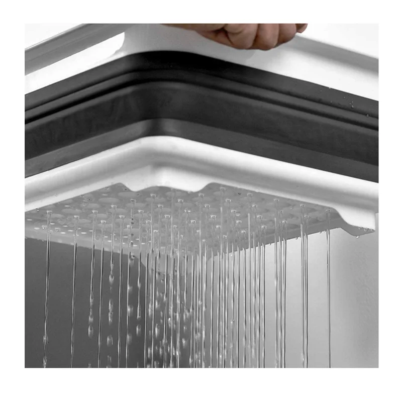 Kitchen storage  collapsible dish drying rack eco-friendly plastic drying storage rack portable dish drainer for kitchen