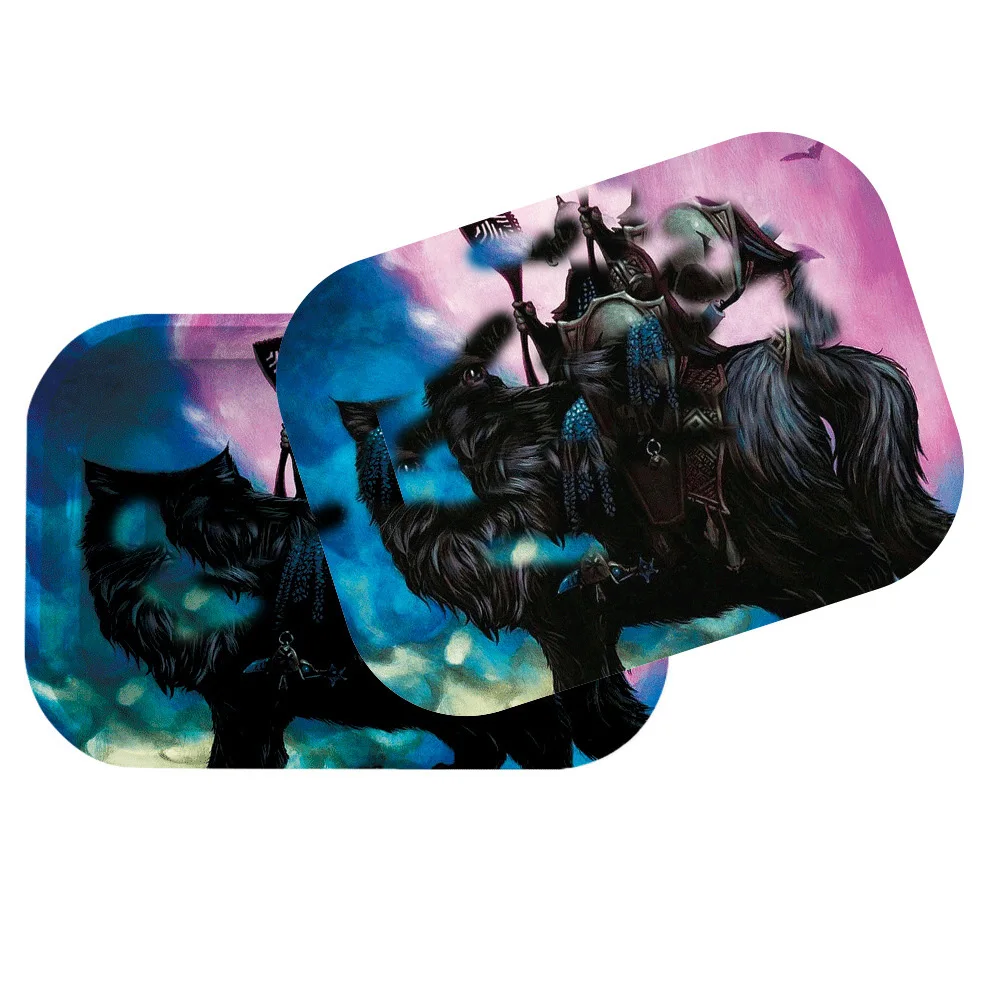 custom rolling tray with magnetic lid