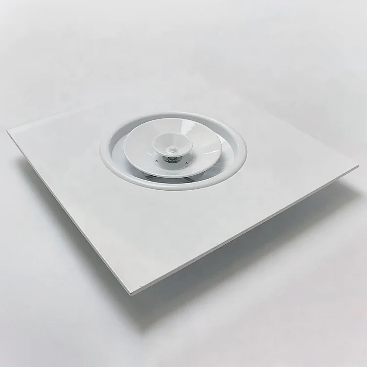 Aluminum Square Ceiling Air Circular Diffusers for hvac system