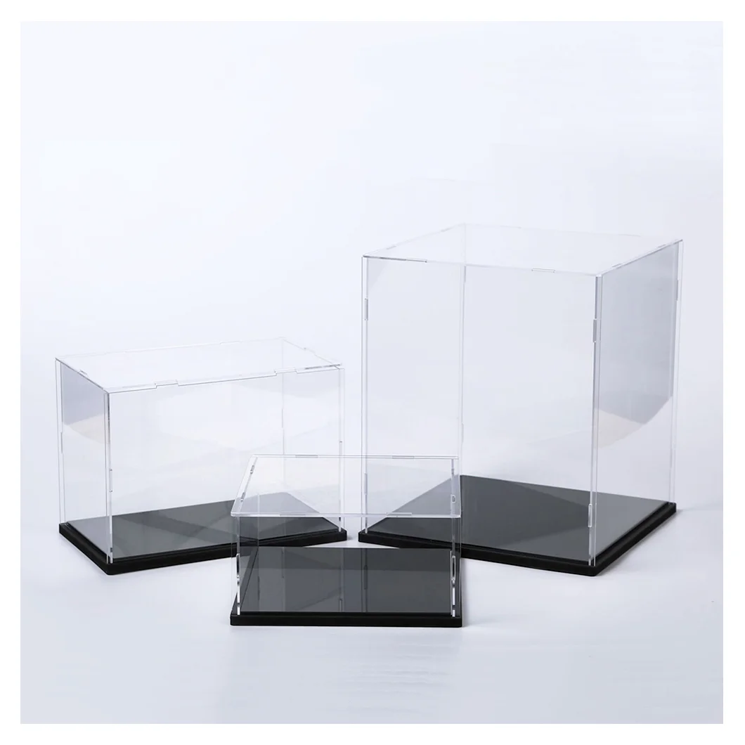 Modern Shop Display Showcases Toy Car Showcase with Cover Cheap Clear Display Box