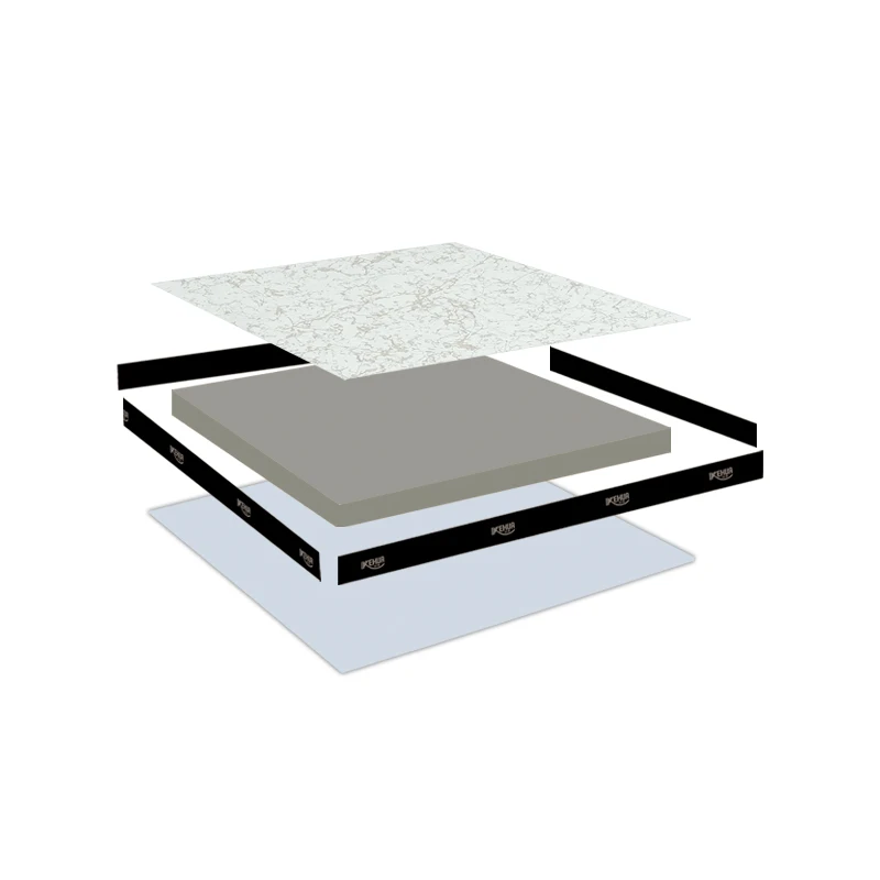 Steel Cement Panel 60x60 encapsulated calcium sulphate raised access floor