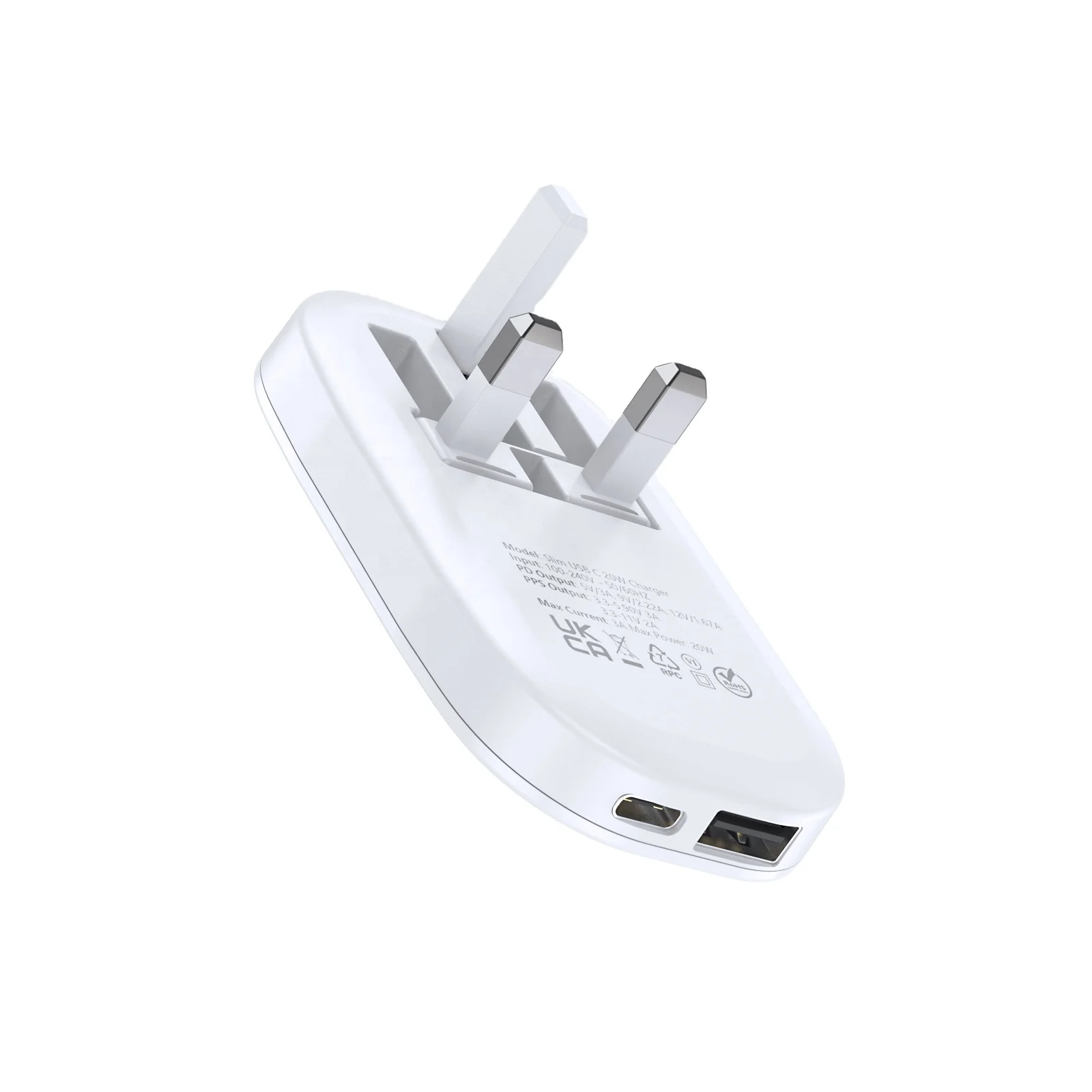Thin Foldable Quick Charging USB Type C Wall Travel Charger For IPhone Fast Adapter Chargers