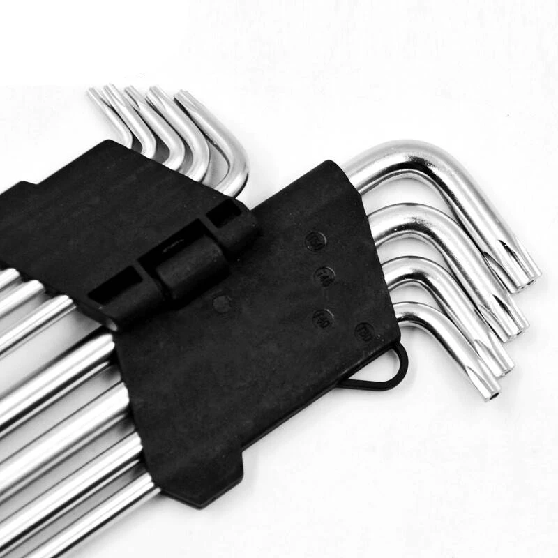 Hex Star Security Torx Key T8 T10 T20 T25 T30 T45 T50 Short Arm Allen Key Stainless Steel Carbon Alloy Steel l Wrench