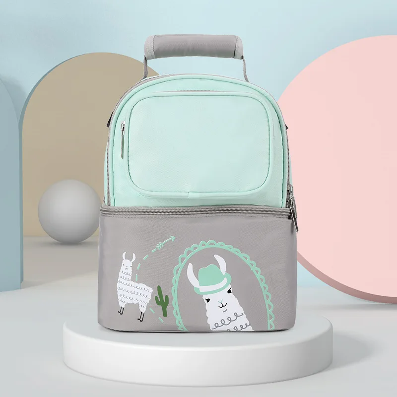 Hot Selling New Back Milk Bag Baby Diaper Bag Backpack Breast Milk Fresh-keeping Refrigerated Ice Pack Multifunctional
