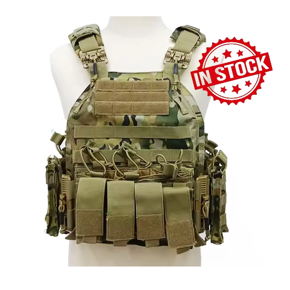 Sturdyarmor Chaleco Tactico Molle System зеленая камуфляжная оксфордская Экипировка быстросъемный тактический жилет с
