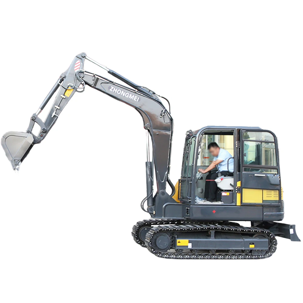 Small Excavator For Agriculture Construction Site Excavator Small Four-Drive Belt Excavator