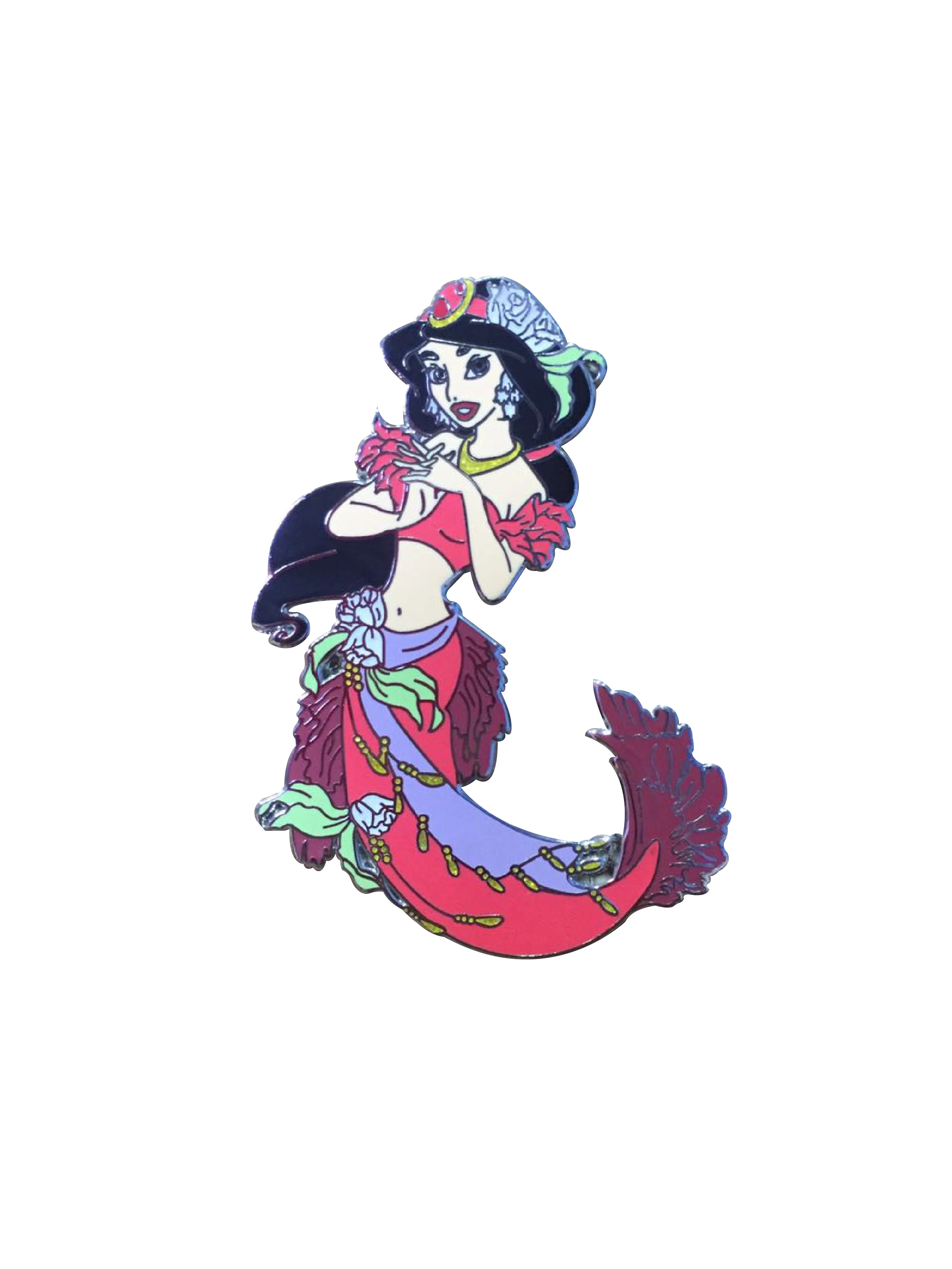 Custom Glitter Cartoon Hard Enamel Fantasy Pins Badges Manufacture Lovely Pig Enamel Badge Pin