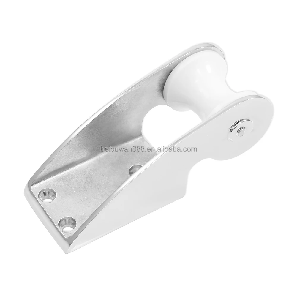 Bow Anchor Roller Stainless Steel 316 marine grade Heavy Duty Boat Bow Anchor Rubber Roller