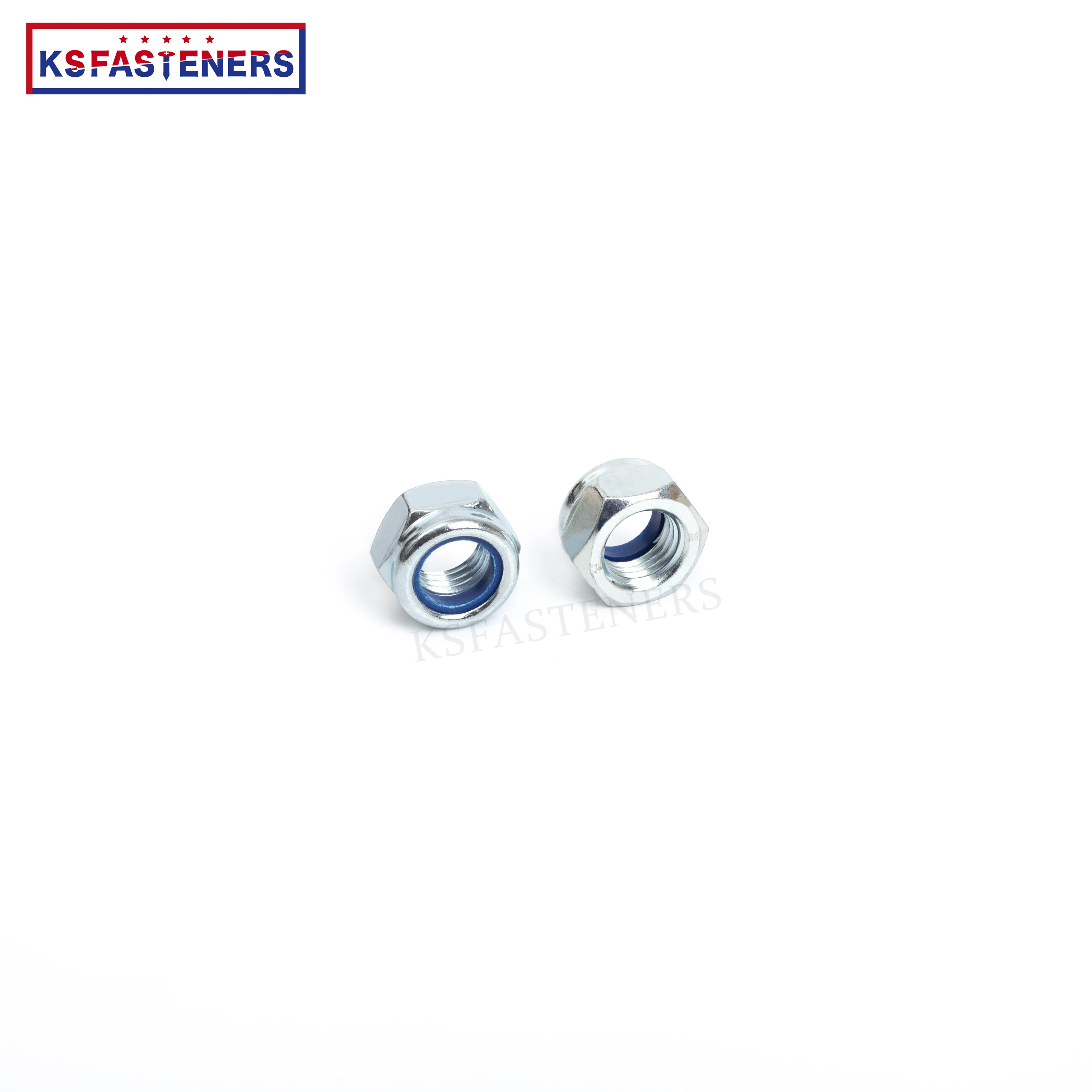 Din982 Din985 High Quality Heavy Industry Hex Nylon Insert Wheel Lock Nuts