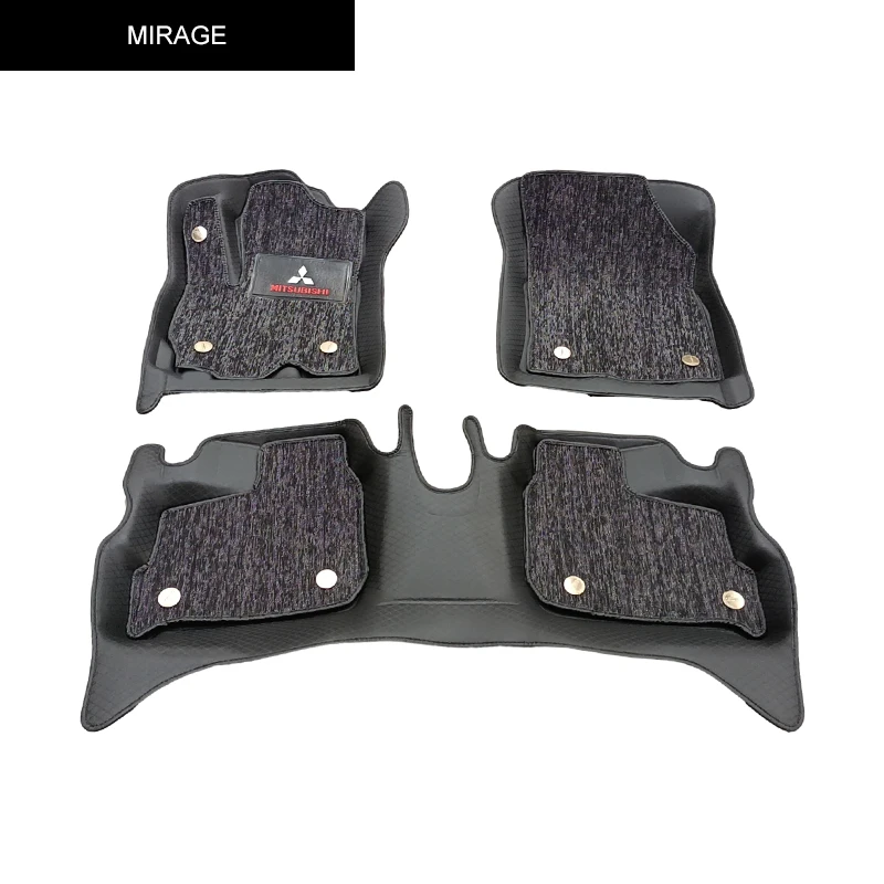 Hot Sale Special Car Only Leather 5D Diamond Car Floor Foot Mats for NEXIA-3