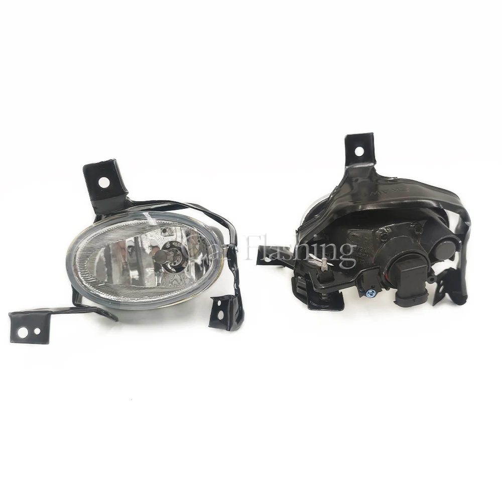 Car Front Bumper Fog Lamp Halogen Fog Light For HONDA CRV CR-V III RE1 RE2 RE4 2010 2011 LED Foglight With Glass Lens