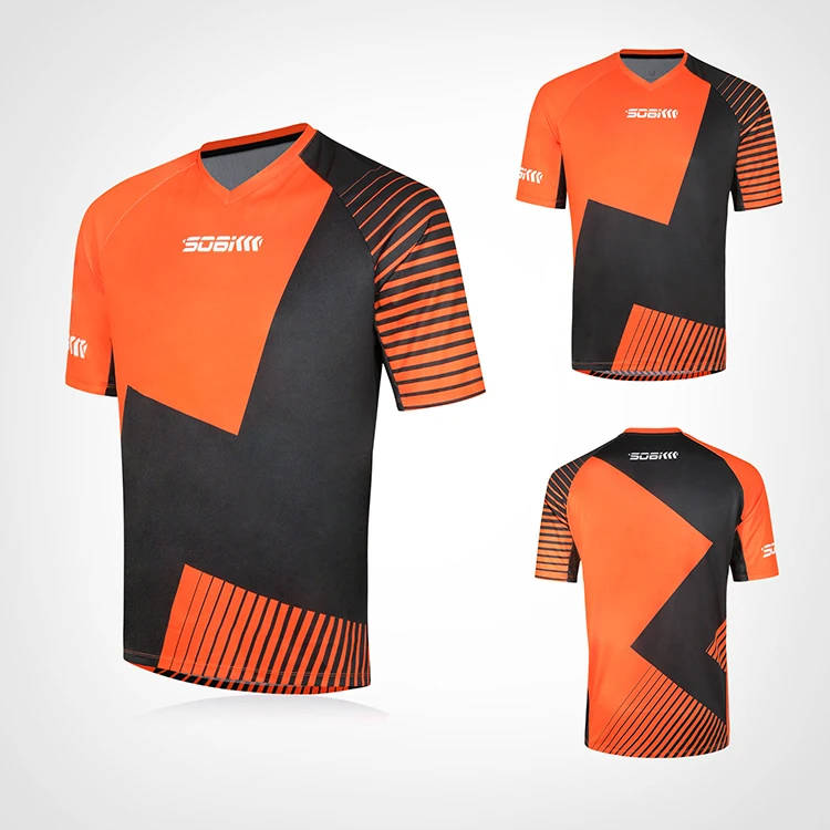 Mens OEM Popular Wholesale Mtb Downhill Clothes Downhill MTB Mountain Bike Jerseys