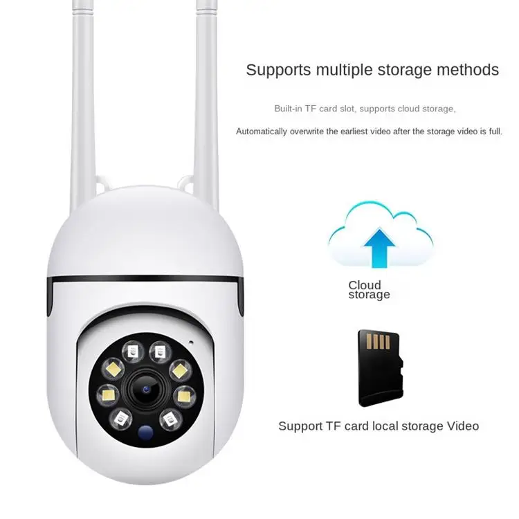 Smart Camera HD 1080P 360 WIFI Webcam Video IP Camera Indoor Baby Security Monitoring Full Color Automatic Human Tracking