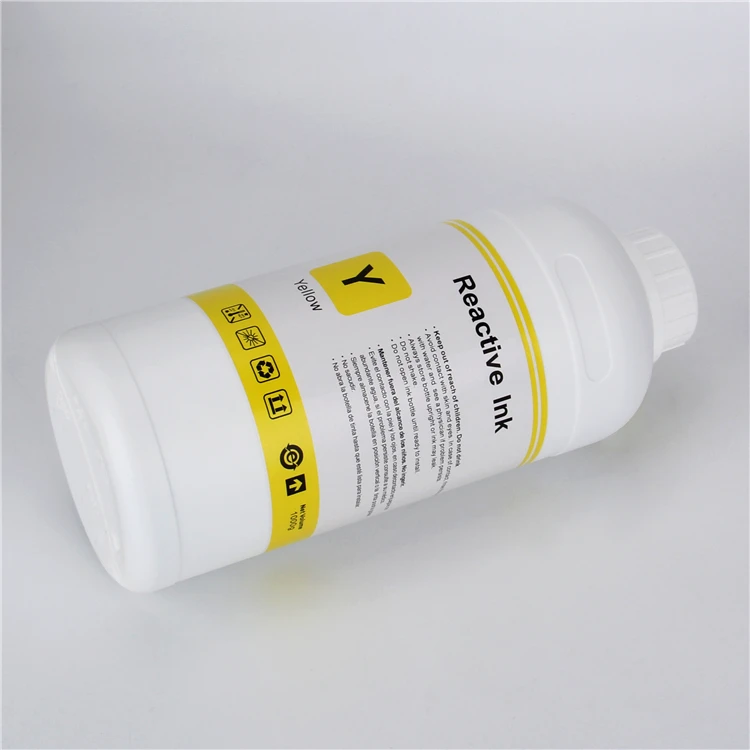 reactive dye ink for digital textile printing on benner cloth cotton leather
