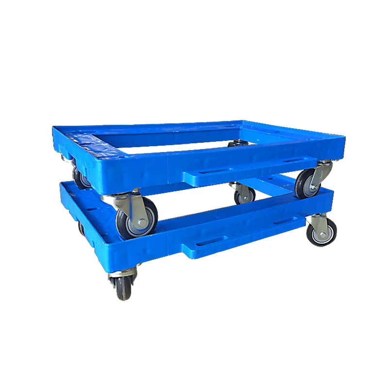 Warehouse Plastic Transport Logistic Moving Dolly for Sale