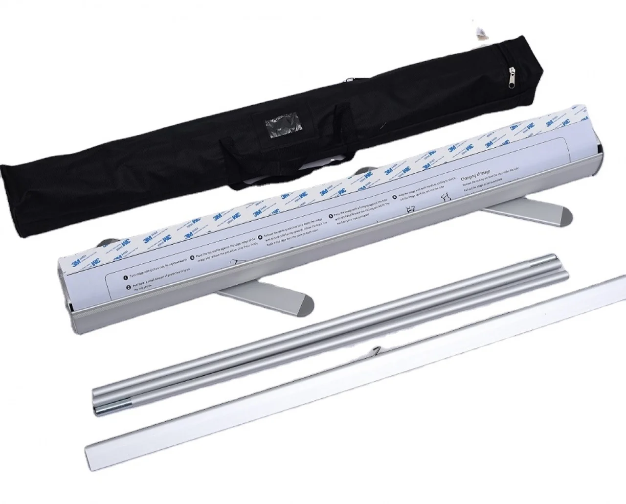 Economical  rool up standard aluminum Roll Up Display Rollup projector screen Advertising  rool up