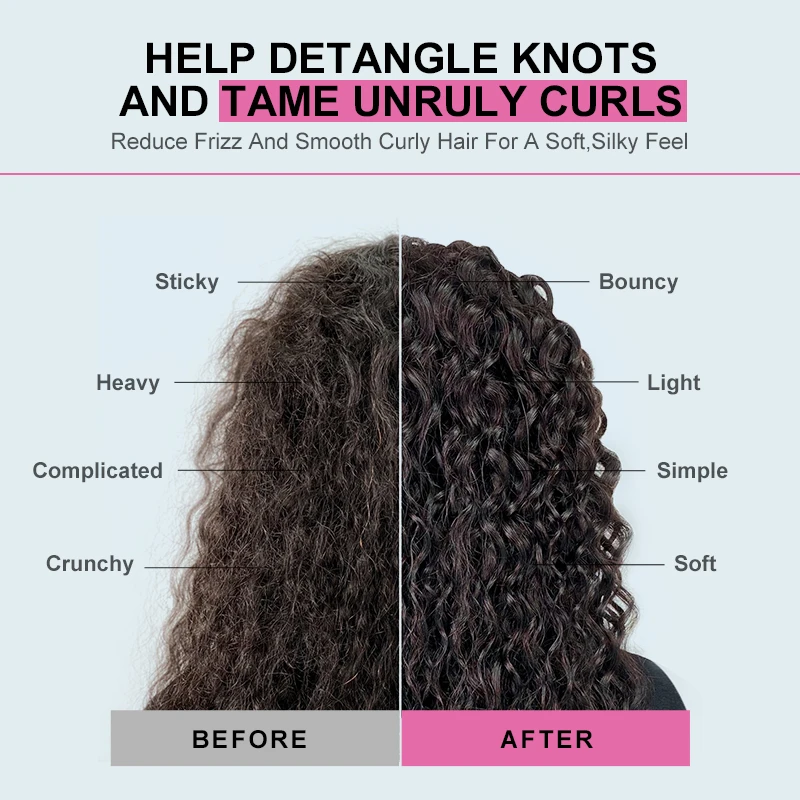 Private Label Curly Hair Cream Hair Products Curl Cream