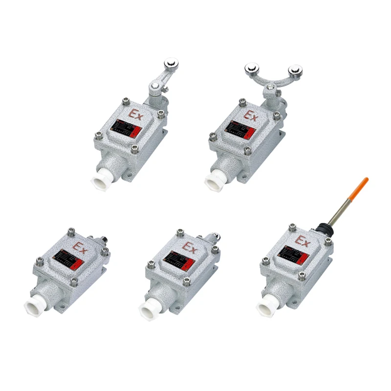 Explosion-proof IIB stroke switch zone 1 zone 2 customized Ex switch aluminum alloy industrial coal mine fittings
