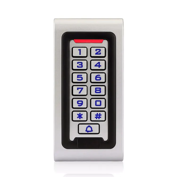 Smart Door Lock Security 12V 24V Electric RFID Proximity Card Access Control Waterproof IP68 Standalone Metal Keypad
