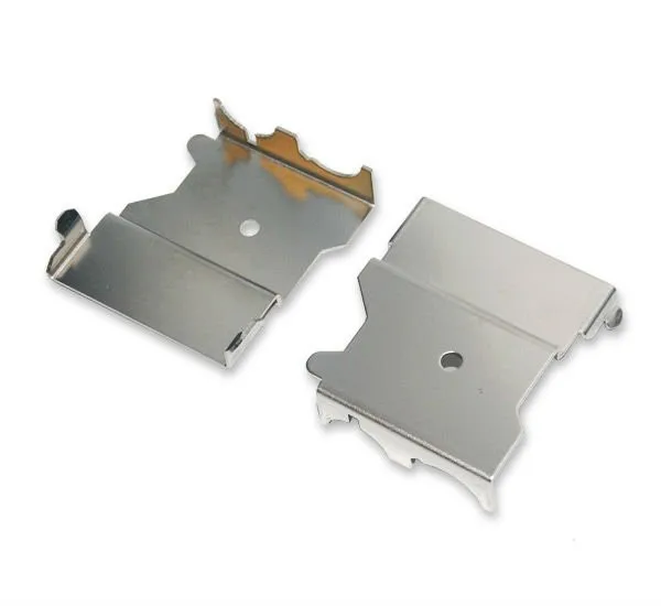 OEM sheet metal laser cutting bending parts in brass aluminum stainless steel material
