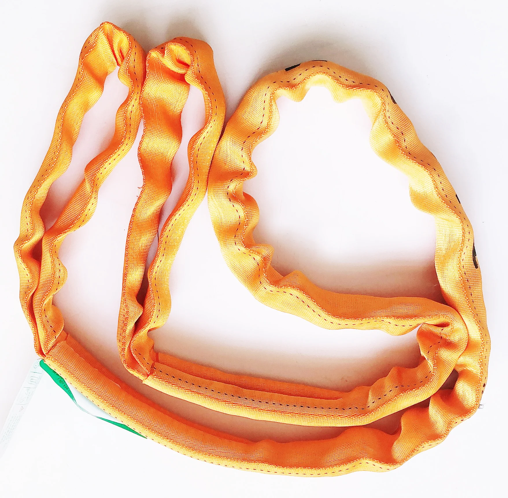 3T heavy duty endless Round soft Webbing Slings for lifting