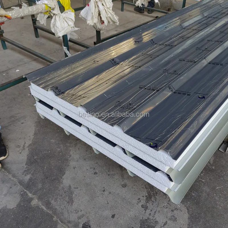 Roofing Eps Sandwich Wall Panel Eps Sandwich Panel Insulation Eps Sandwich Panel 100mm Fireproof