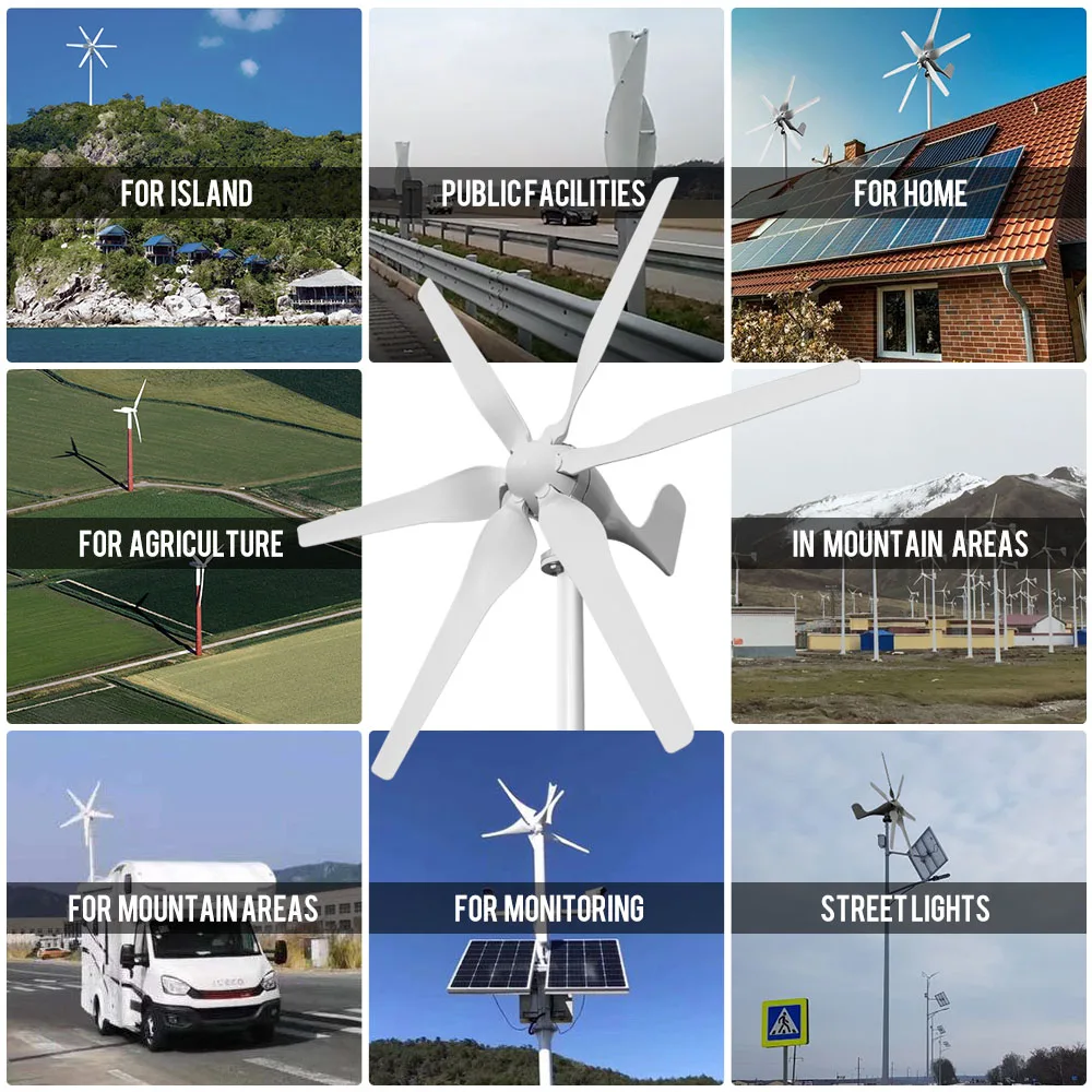 Wholesale cheap wind power turbine generator power system good price 500w 1kw 2kw 5kw 10kw wind power generation system