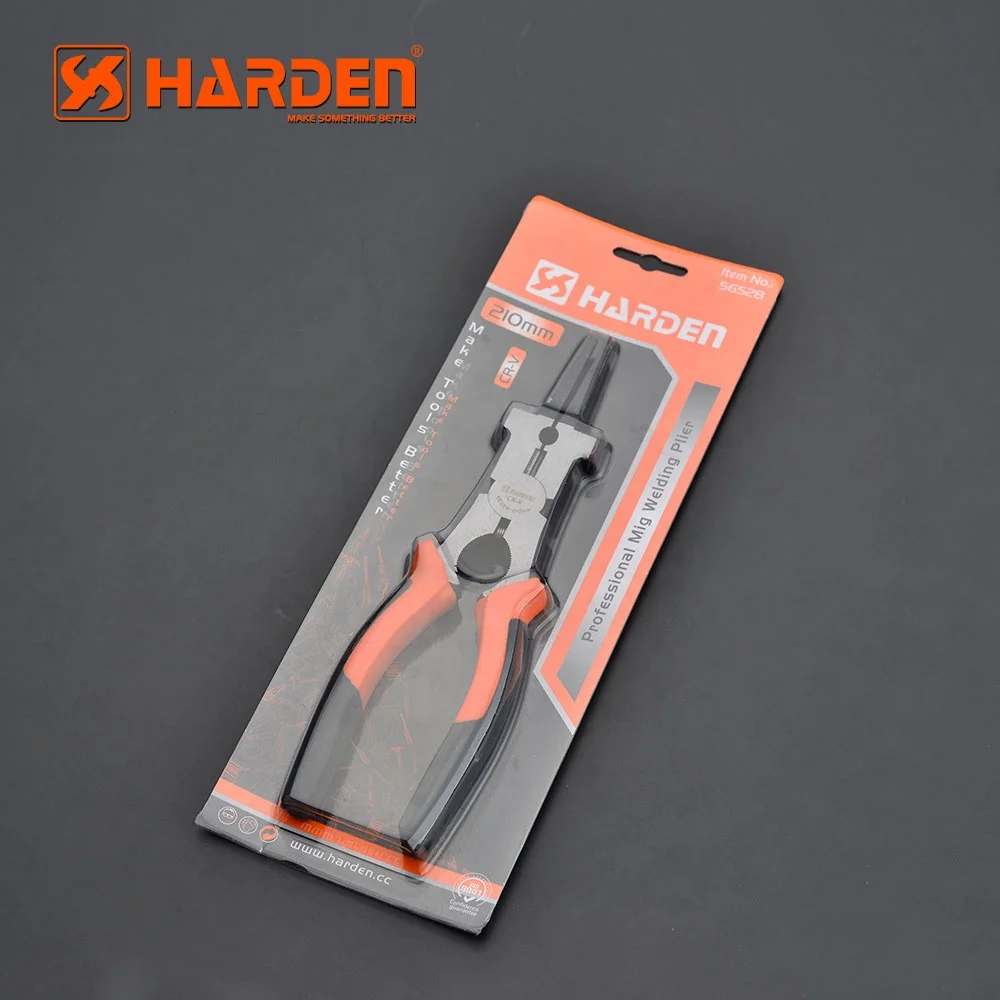 Harden 210mm Welding Pliers Anti-Rust Welding Pliers Tools for Professional Welding