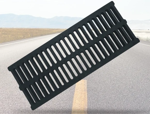 Light Weight Molded Drainage Grates Hotel Kitchen Trench Cover Composite Drain Grates For Kerbside Channels of Roads